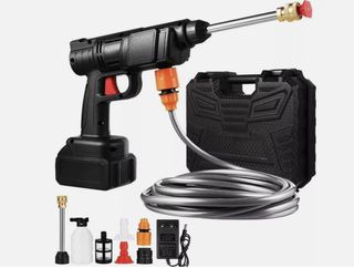 Idropulitrice Elettrica 2 Batteria Auto Giardino
