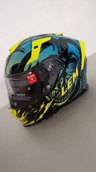 Casco LEM joker azul