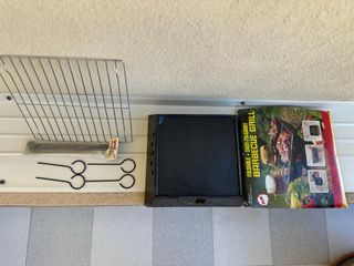 Mini griglia mini barbeque pieghevole BBQ 