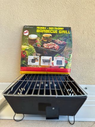 Mini griglia mini barbeque pieghevole BBQ 