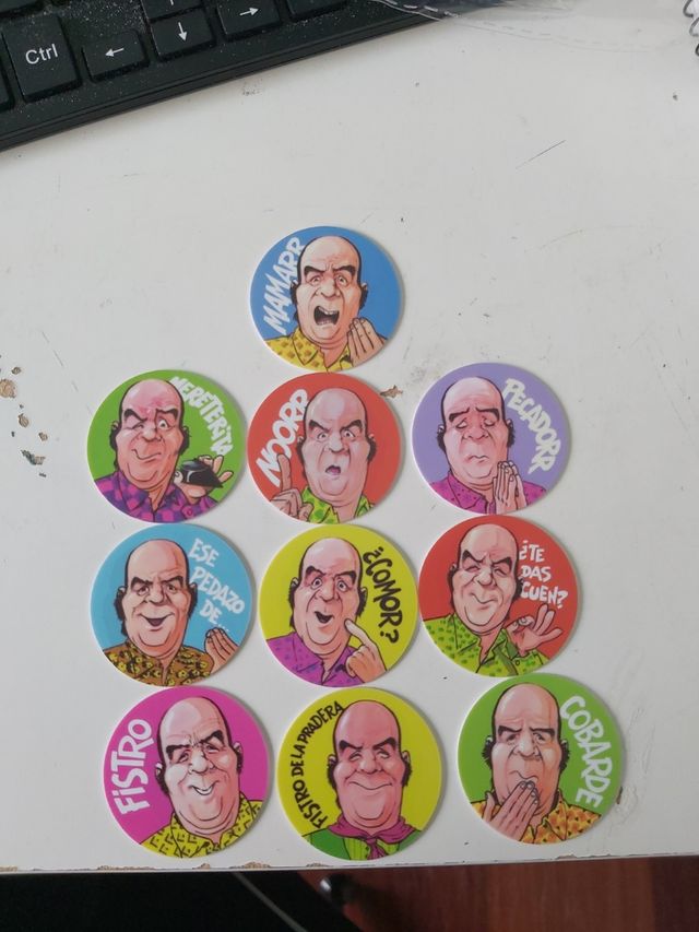 Tazos Chiquito rastro