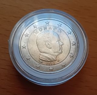 2 Euros Monaco 2022 Conmemorativa