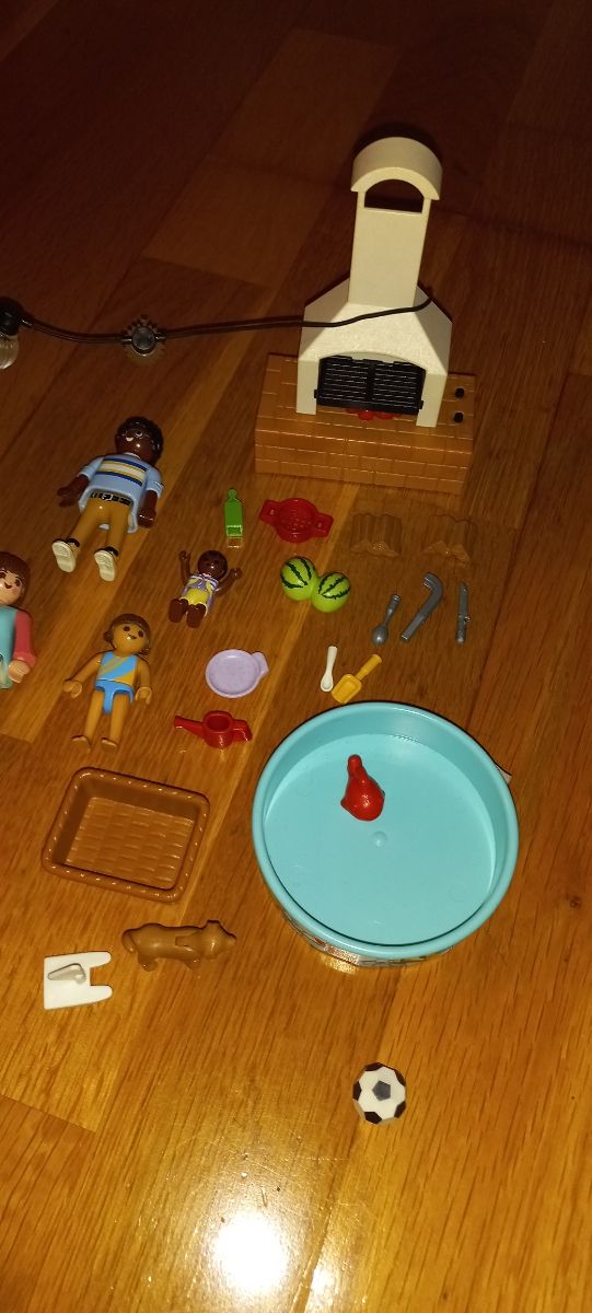 Barbacoa playmobil  9272