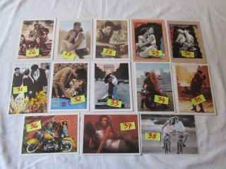 CARTOLINA COPPIE INNAMORATI SEXI POSTCARD 10 X 15