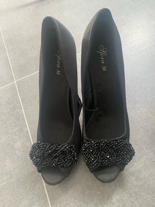 Zapatos de fiesta con tacon T.38 NUEVOS