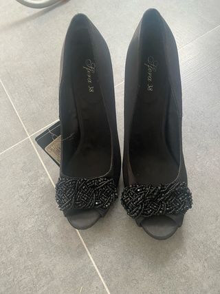 Zapatos de fiesta con tacon T.38 NUEVOS