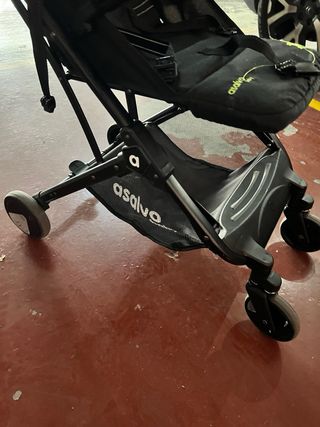 Carrito viaje silla infantil plegable y con asa