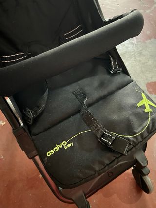 Carrito viaje silla infantil plegable y con asa