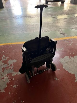 Carrito viaje silla infantil plegable y con asa
