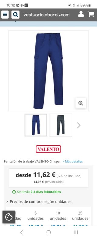 Pantalon de trabajo