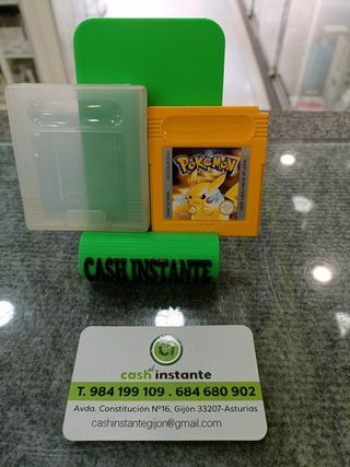 JUEGO GAME BOY POKÉMON AMARILLO