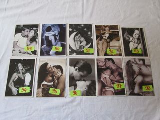 CARTOLINA COPPIE INNAMORATI SEXI POSTCARD 10 X15