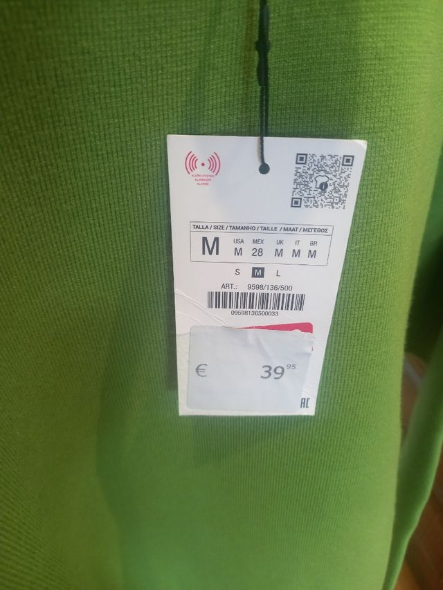 Jersey Zara sin estrenar nuevo costo 39€