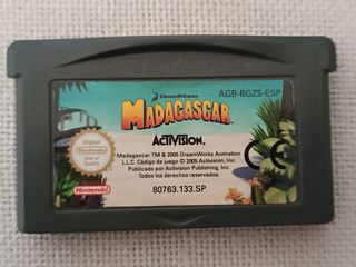 Madagascar. Cartucho Nintendo GBA