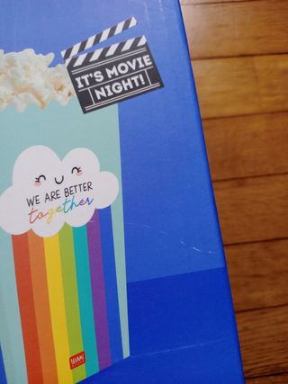 Set 1 Popcorn bucket + 2 tumblers legami