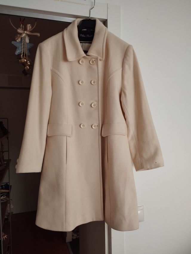 Abrigo cashemere/lana