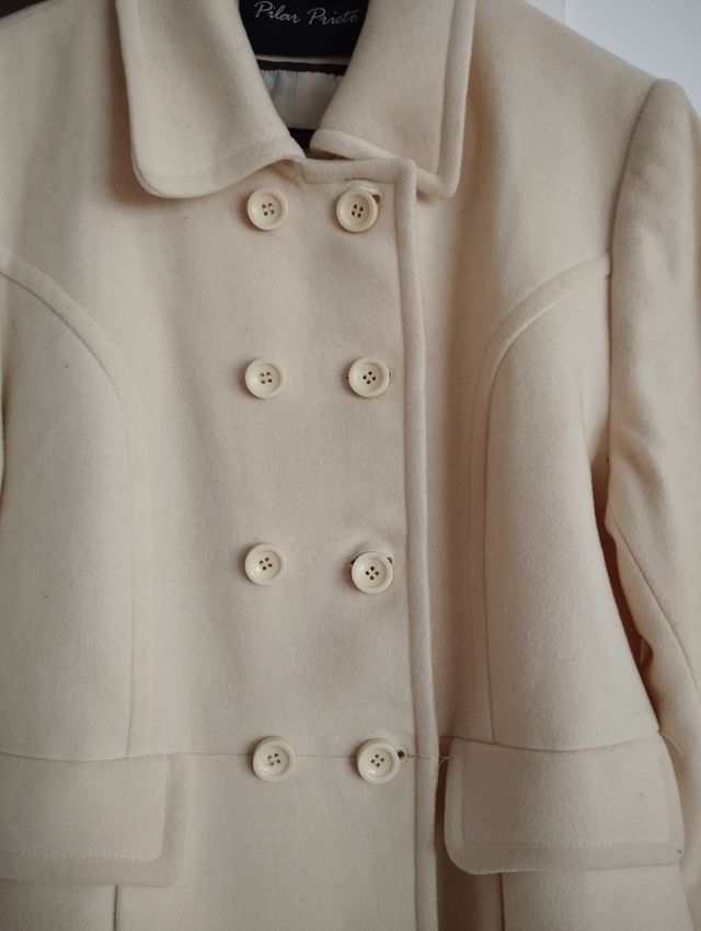 Abrigo cashemere/lana