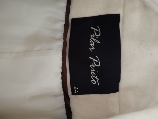 Abrigo cashemere/lana