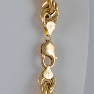 Cadena cordón oro 18k 750 70cm