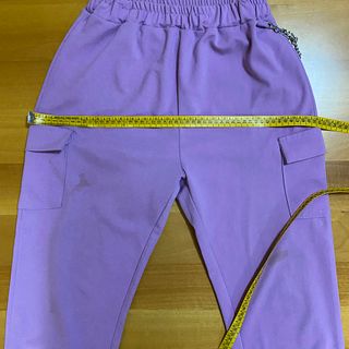 Pantaloni Larghi Aladino Harem Viola Lilla Catena