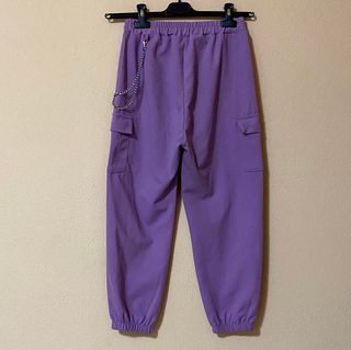 Pantaloni Larghi Aladino Harem Viola Lilla Catena