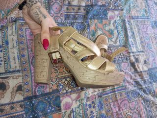 Sandalias de tacón 