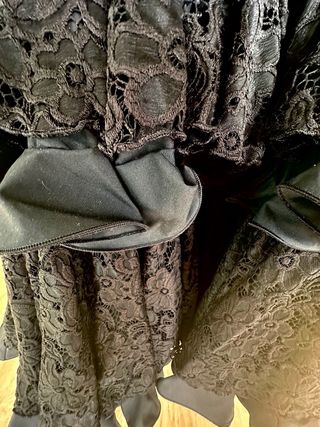 Traje flamenca con mantoncillo