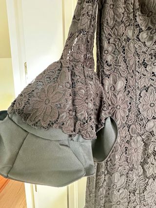 Traje flamenca con mantoncillo