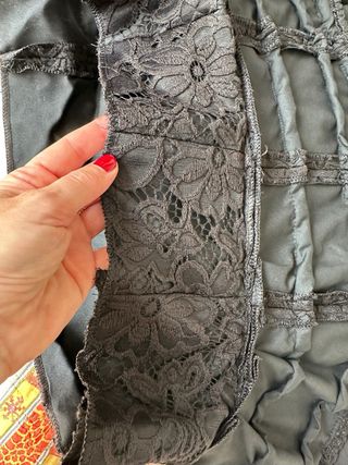 Traje flamenca con mantoncillo