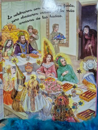 Cuento de brillos La Bella durmiente
