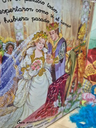 Cuento de brillos La Bella durmiente