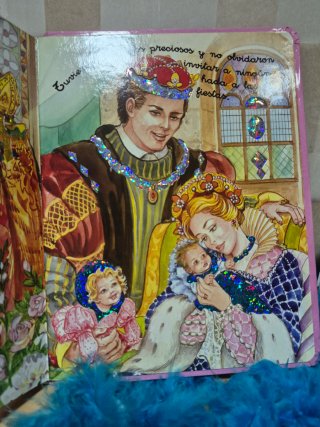 Cuento de brillos La Bella durmiente