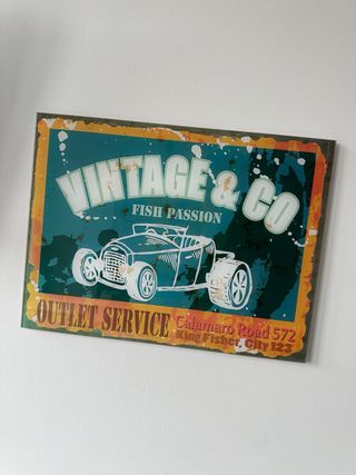 Cuadro coche antiguo