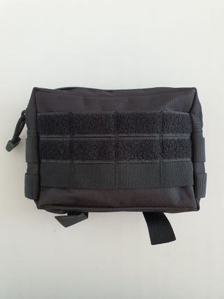 Riñonera molle primero auxilio EDC [Negro]