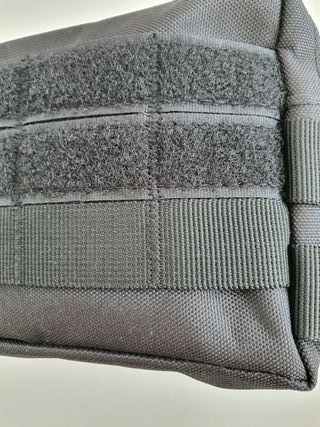 Riñonera molle primero auxilio EDC [Negro]