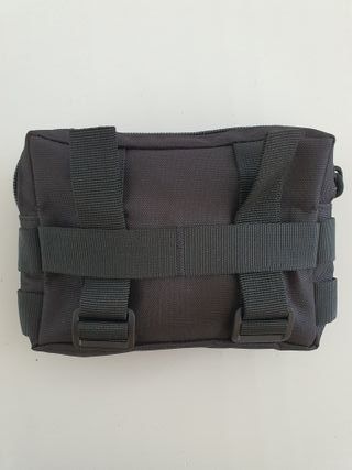 Riñonera molle primero auxilio EDC [Negro]
