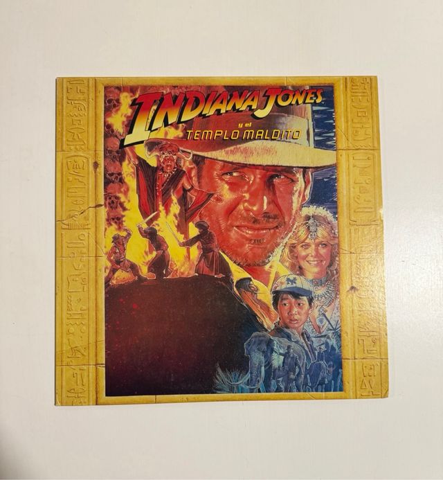 Trilogia peliculas Indiana Jones Laser Disc ESP