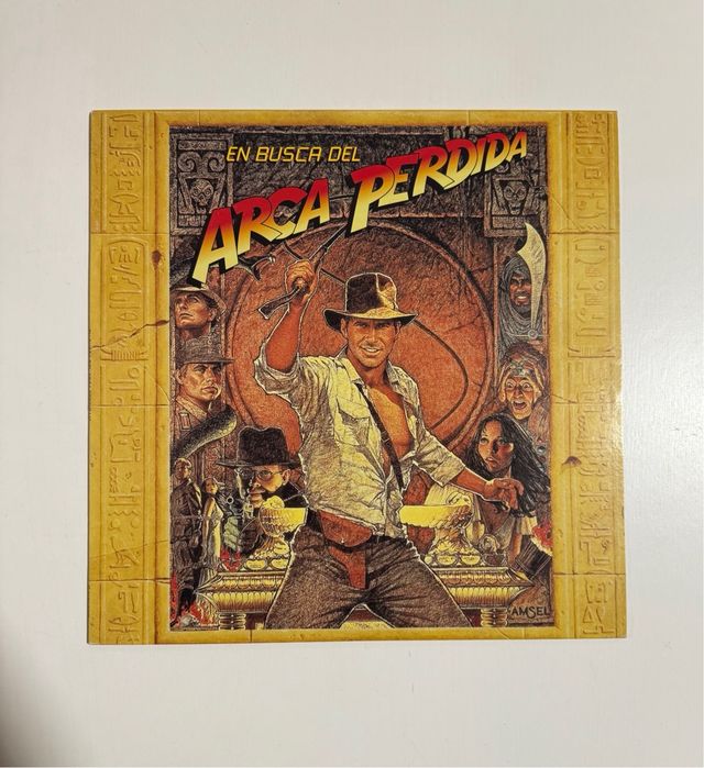 Trilogia peliculas Indiana Jones Laser Disc ESP