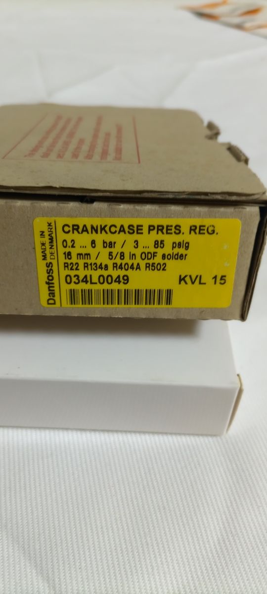 KVC 12 Danfoss Válvula reguladora