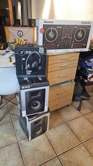 Equipo DJ completo,Numark, M-audio,Mc