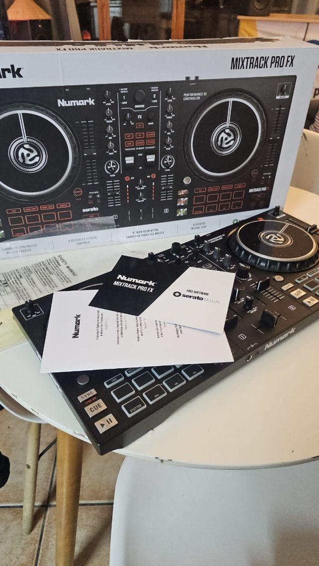 Equipamento completo de DJ, Numark, M-audio, Mc