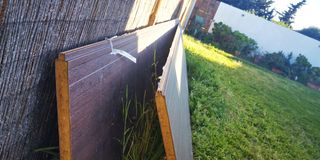 Panel sándwich imitación madera 40mm