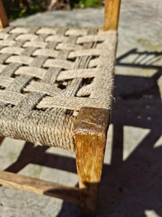 Silla para niño de madera