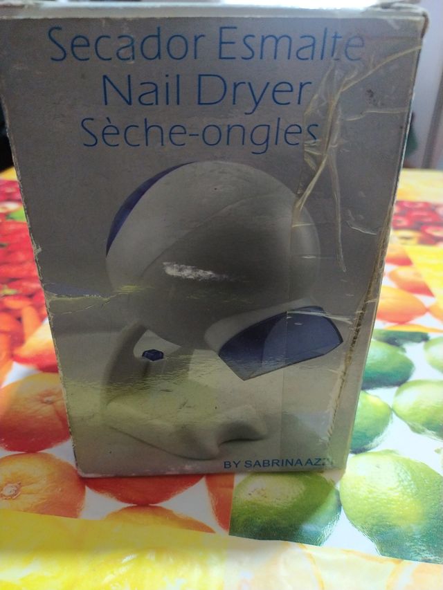 Secador de unhas a pilhas