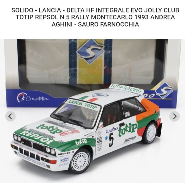 1:18 prezzo per un solo modello