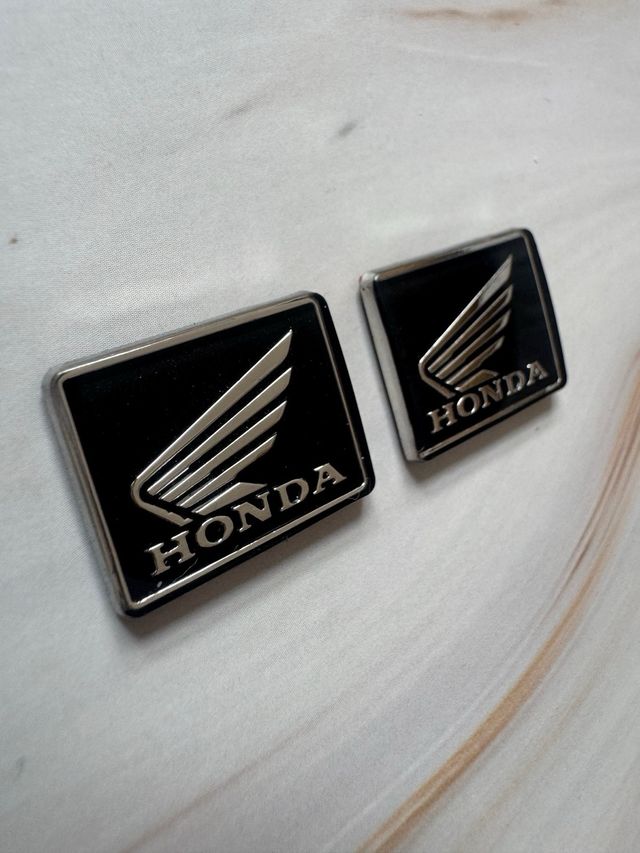 EMBLEMAS PEGATINA MANILLAR MOTO HONDA LOGO HRC