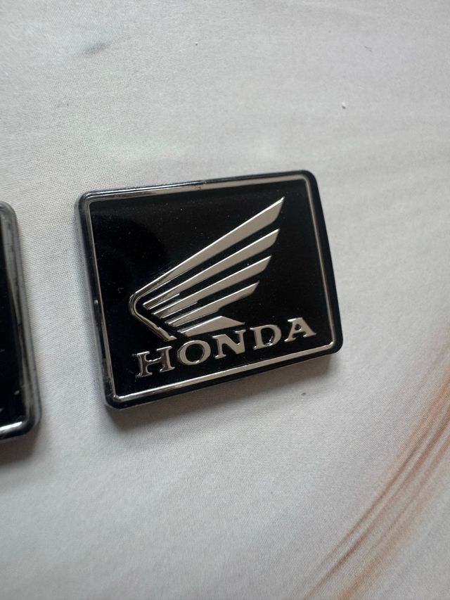 EMBLEMAS PEGATINA MANILLAR MOTO HONDA LOGO HRC