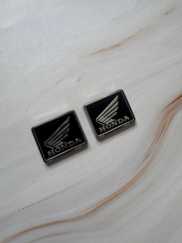 EMBLEMAS PEGATINA MANILLAR MOTO HONDA LOGO HRC