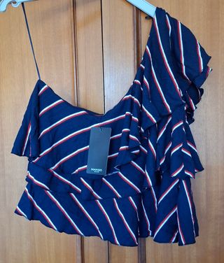 Camiseta top MANGO Talla S