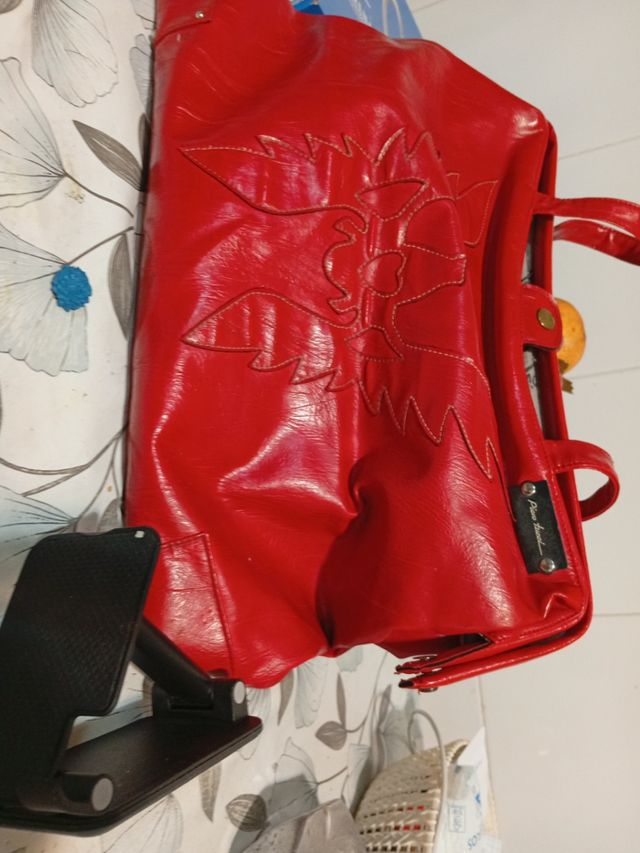 Bolso bolso auténtico de piel